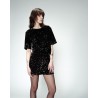 Short sequin - Noir