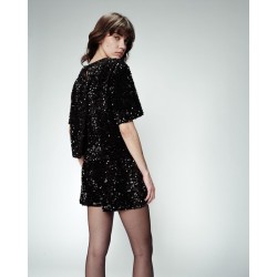 Short sequin - Noir