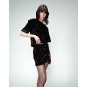 Short sequin - Noir