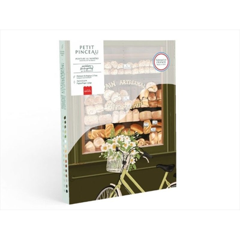 Coffret peinture au numéro - Boulangerie