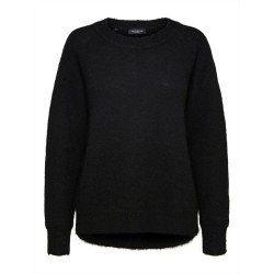 Pull col rond - Black