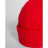 Bonnet Mixte en Maille Rouge