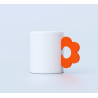 Mug Flower Orange