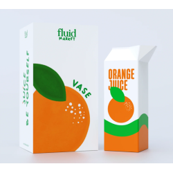 Vase Juice Orange