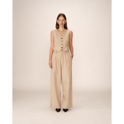 Pantalon - Beige