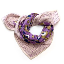 Petit foulard - Graou violet