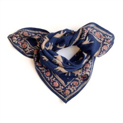 Petit foulard marnike - Bengale minuit