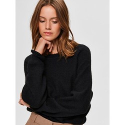 Pull col rond - Black