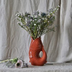Vase / Pichet Poisson - Terracotta