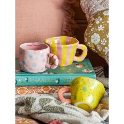 Tasse - Rose et Jaune