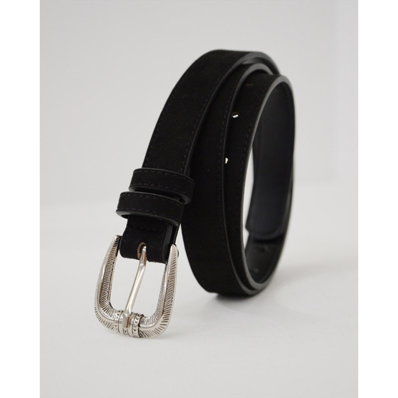 Ceinture en Daim - Noir