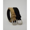 Ceinture en Daim - Noir