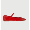 Ballerines - Glossy Red