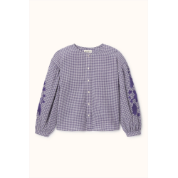 Blouse Khadi - Violet