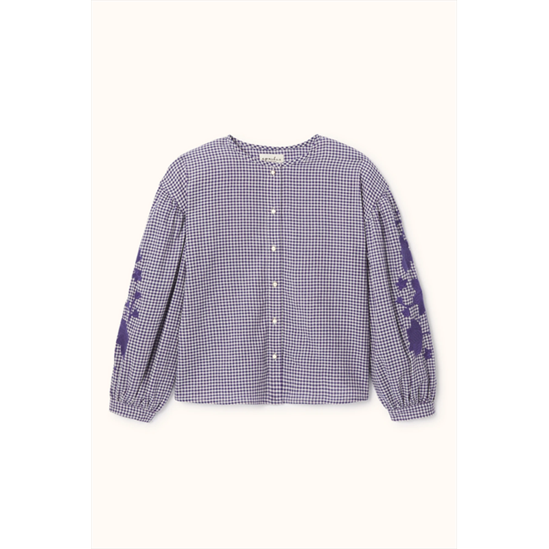 Blouse Khadi - Violet