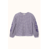 Blouse Khadi - Violet