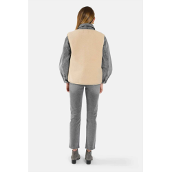 Veste sans manches - Beige