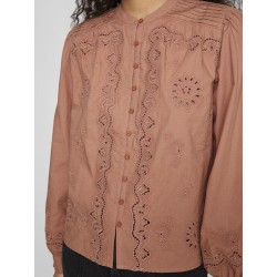 Blouse - Mocha Mousse