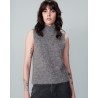 Pull sans manche - Gris