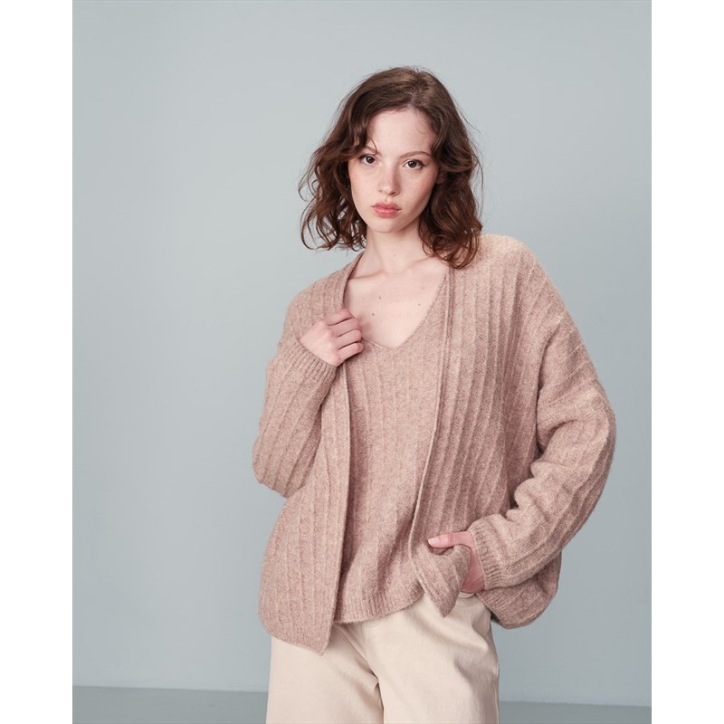 Cardigan - Taupe