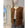 Veste sans manches - Caramel