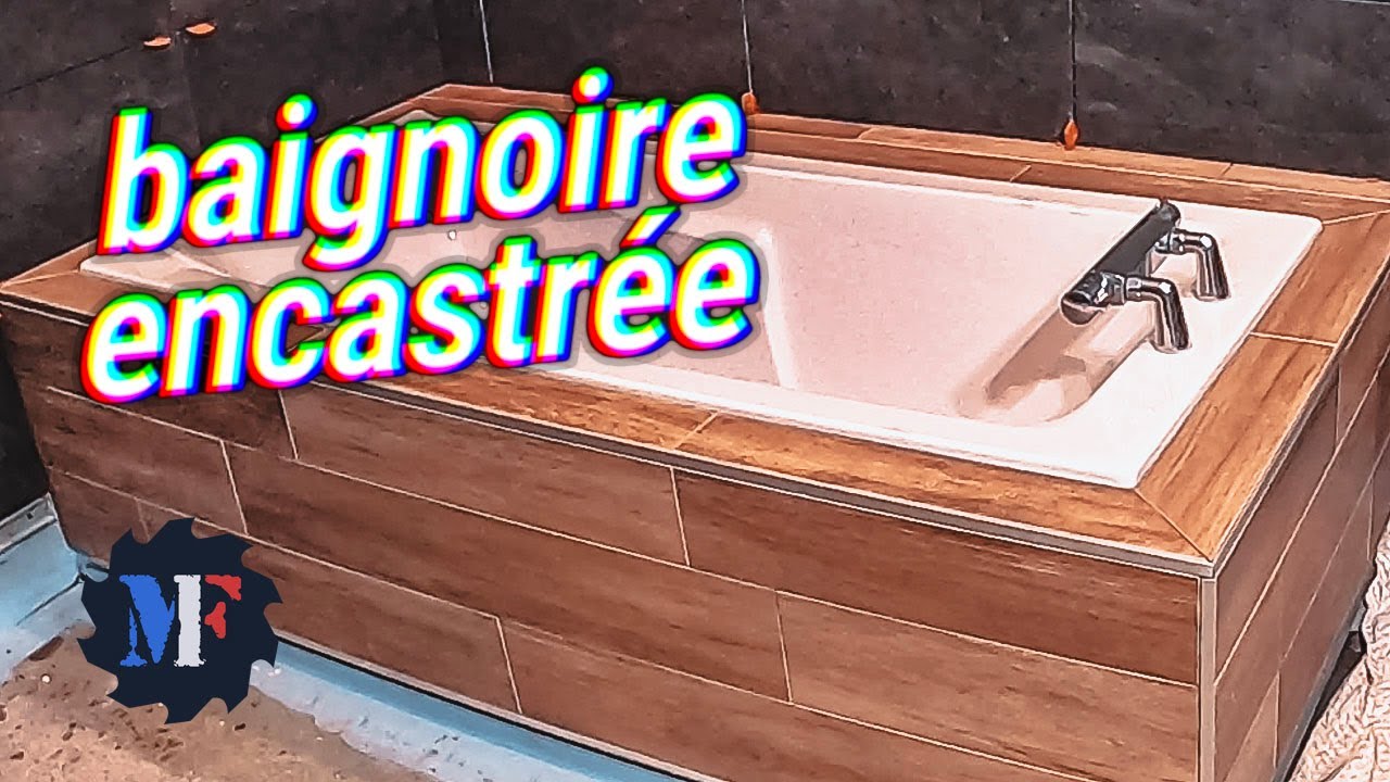 J'ENCASTRE la BAIGNOIRE dans le TABLIER ! Chantier Rénovation Suite Parentale Ep 13