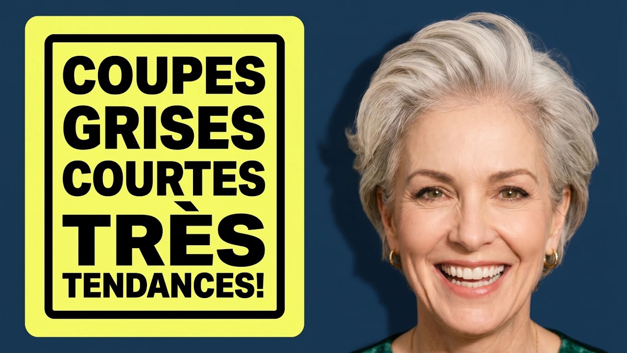 10 Coupes Courtes Grises Pour Femmes De Plus De 50 Ans