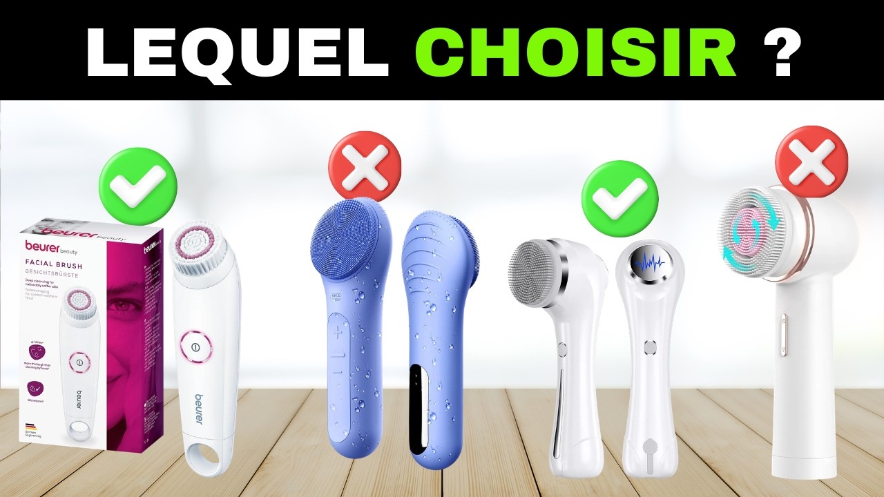 ✅ Les 7 meilleures brosses nettoyantes visage électriques en France [2026] 🫧 Soins de la peau