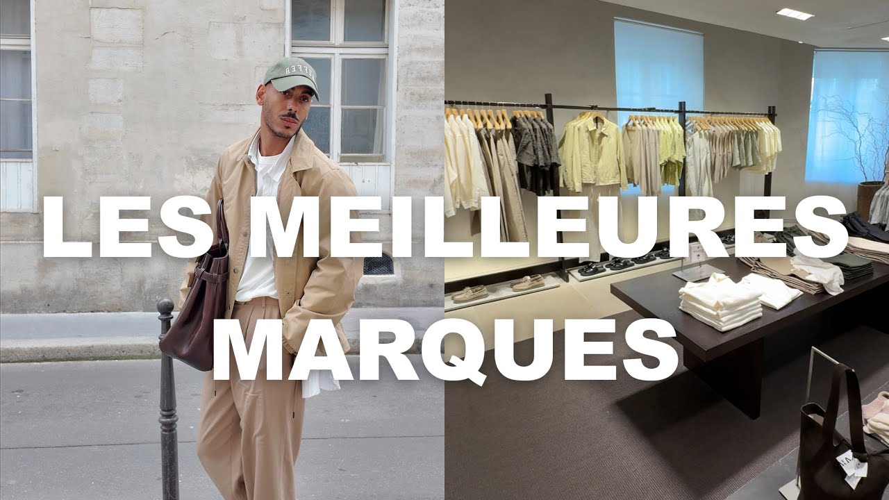 LES MEILLEURES MARQUES DE VÊTEMENTS HOMME ABORDABLES