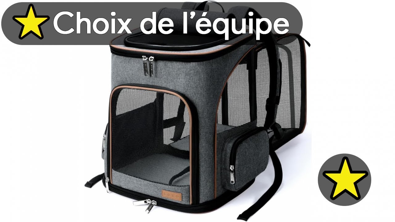🏆 TOP 3 MEILLEUR SAC DE TRANSPORT POUR CHAT 2025 🐱