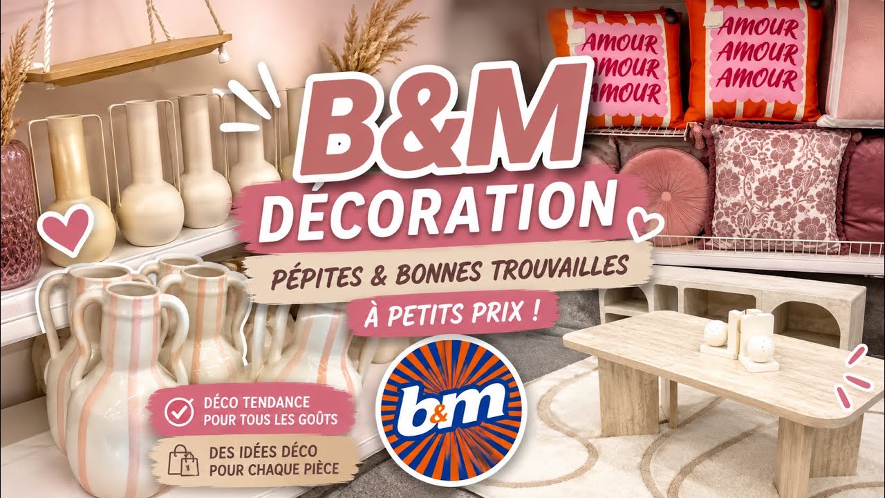 ✨ LES PÉPITES DÉCO DE B&M ! 😍 #bm #decoration #decor  #bonplan #maison #interieur #homedecor