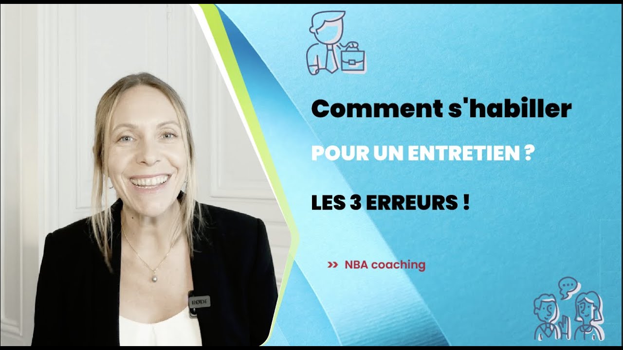 Comment s'habiller pour un entretien d'embauche ? 3 erreurs à ne pas faire !