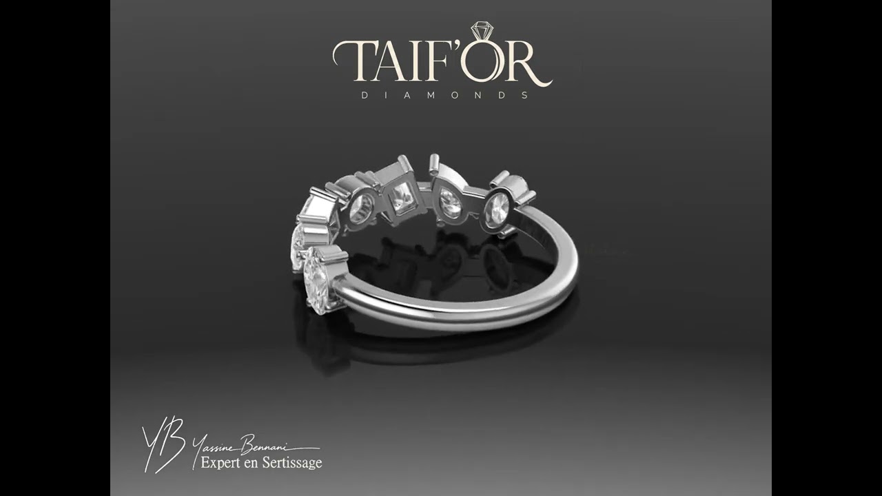 Création de Bagues en Diamants Sur-Mesure | TAIF'OR DIAMONDS (Casablanca)