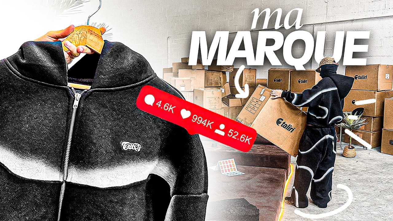 Comment Créer Sa MARQUE de VÊTEMENTS en 2026 (GUIDE COMPLET)