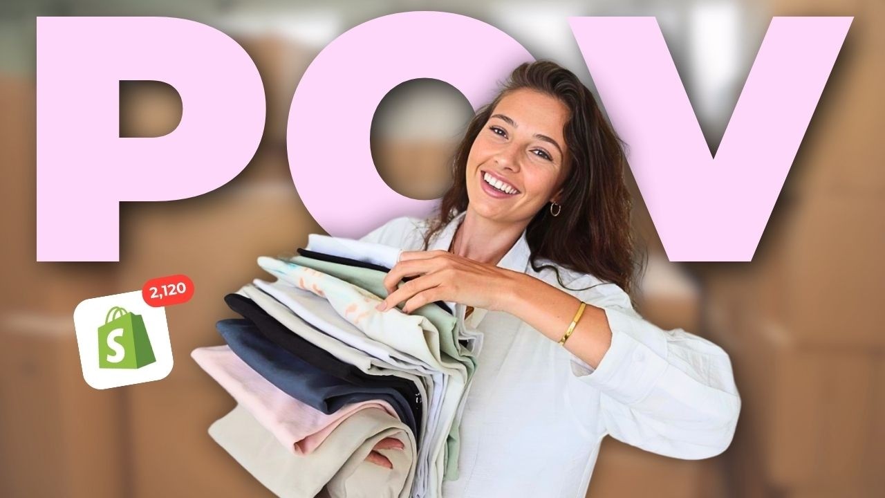 JE LANCE MA MARQUE DE VÊTEMENTS  - épisode 1