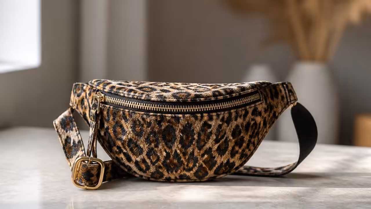 découvrez le sac banane léopard custine, alliant style audacieux et praticité. présentation complète de ce modèle tendance et féminin.